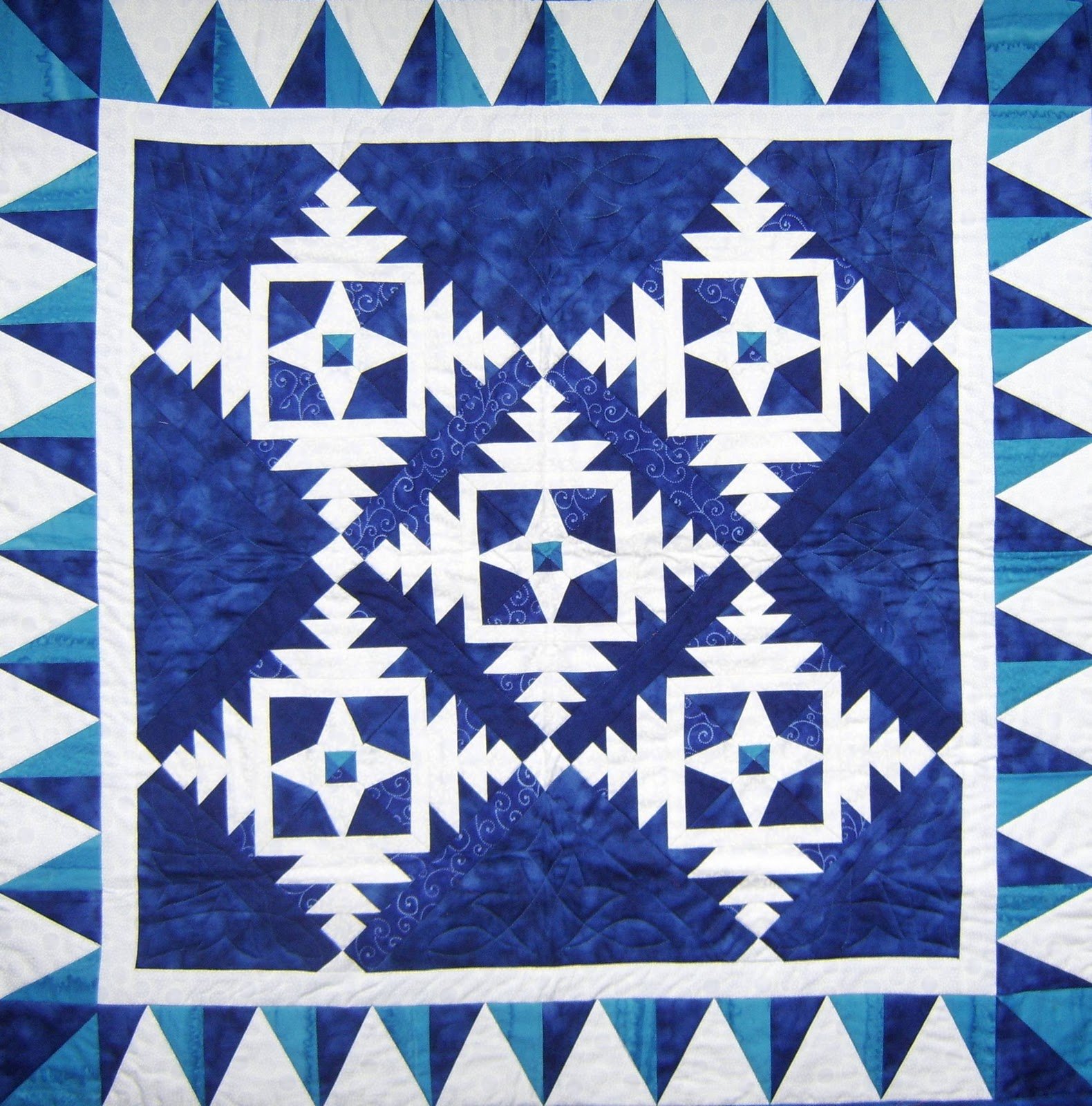 Free Tutorial Paper Snowflake Block by Sue