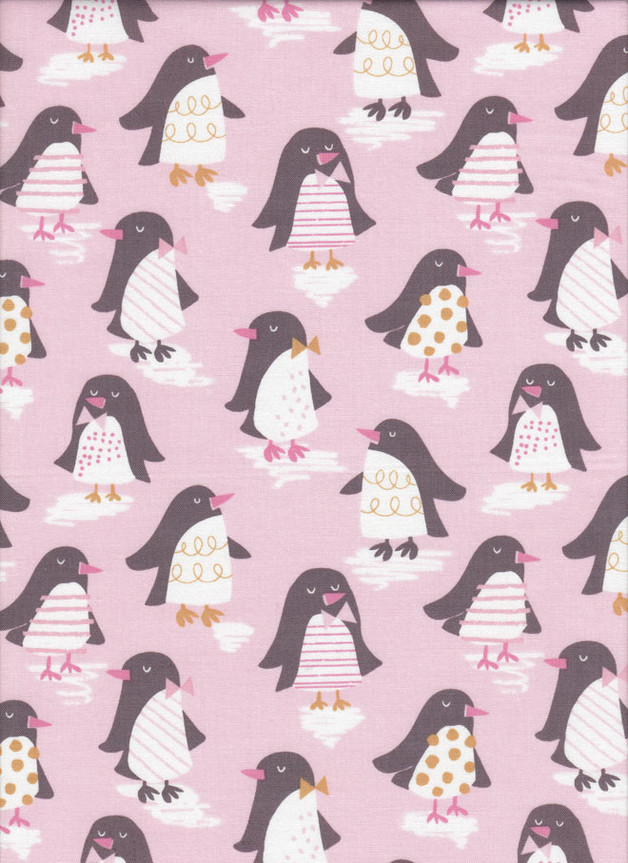 PINGUINE Stoff Nr. 151222 Quilt Shop Ruth Baudisch