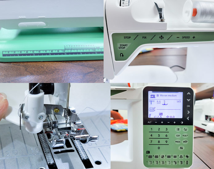 Features of the Husqvarna Viking Tribute 150C Benefits included