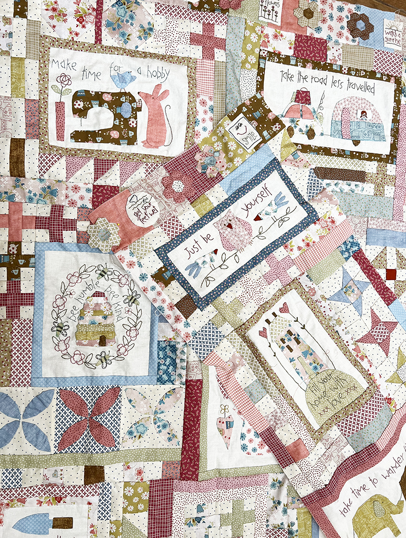 Letter to my Daughter Quilt Studio Het Gooi