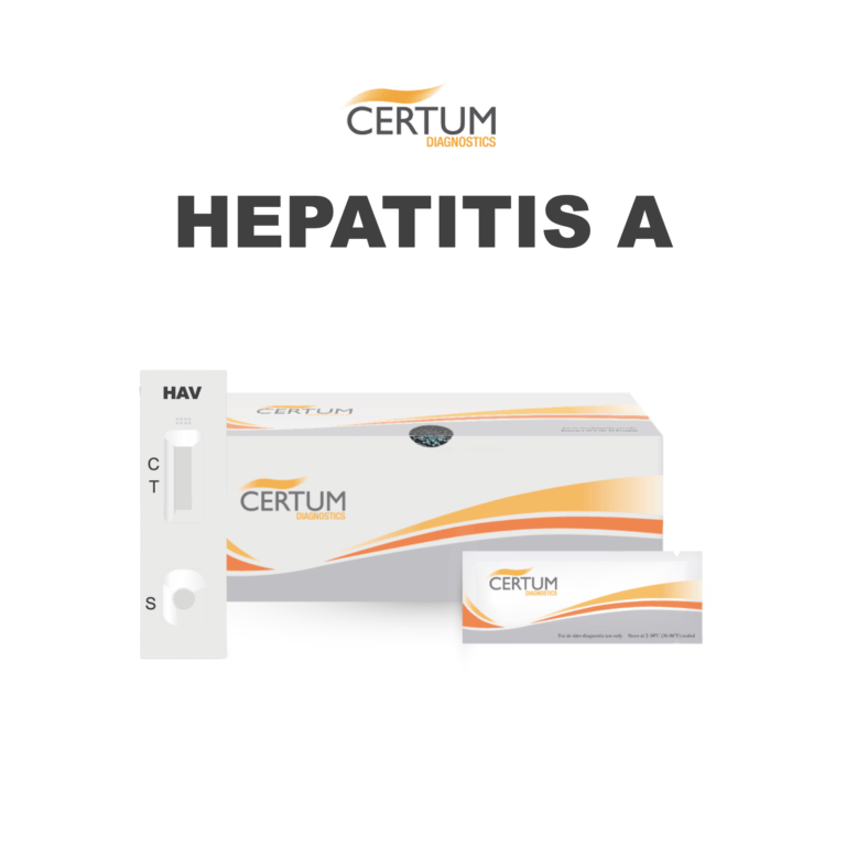 HEPATITIS A IgM 25 TESTS CERTUM Quimex