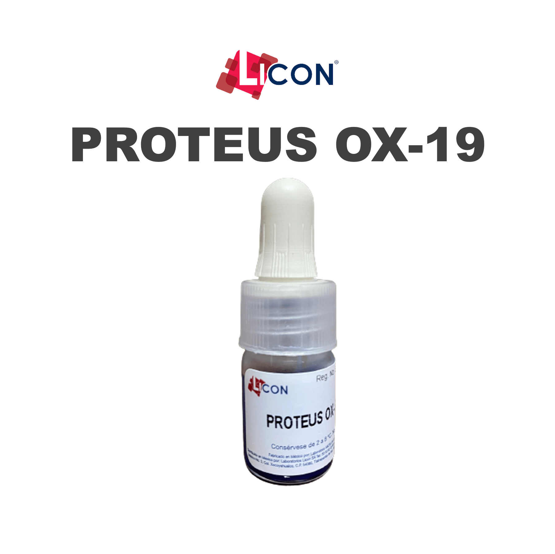 Proteus OX19 LICON Quimica Master Lab