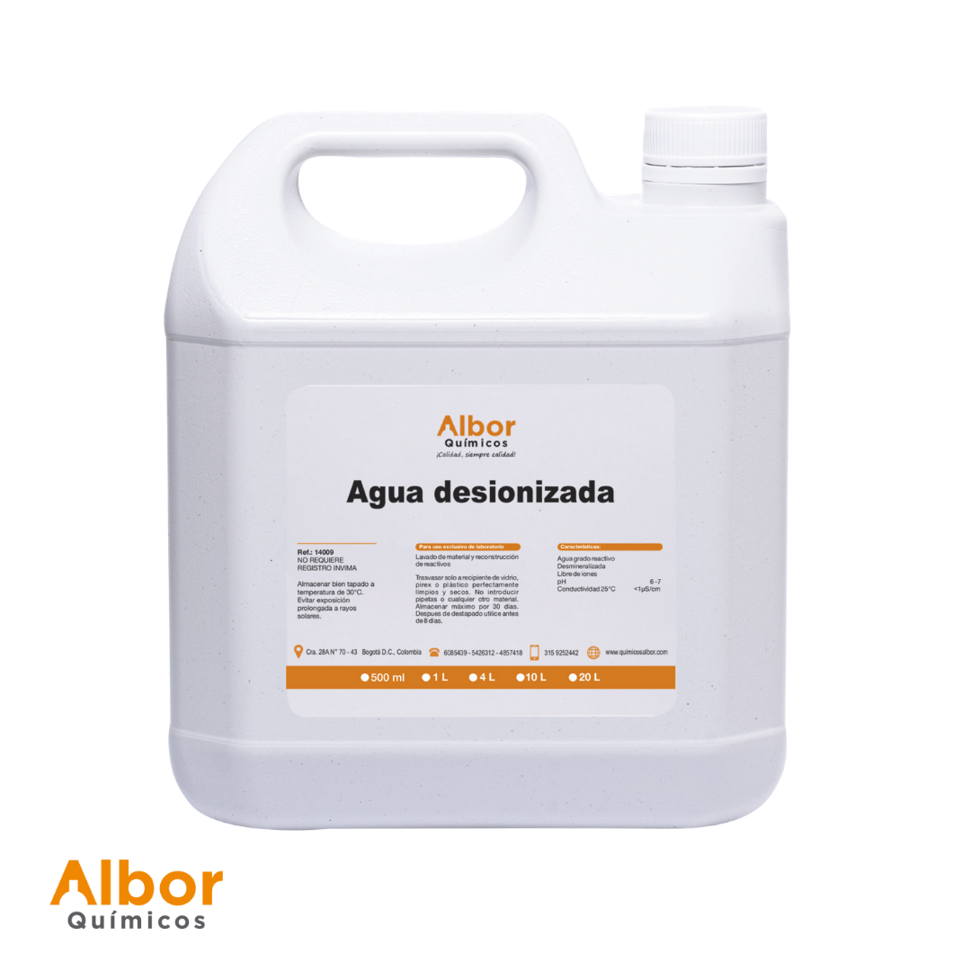 Malentendido orden éxito agua desionizada foso Precaución préstamo