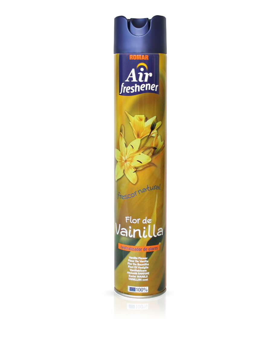 Vanilla flower air freshener spray Quimi Romar