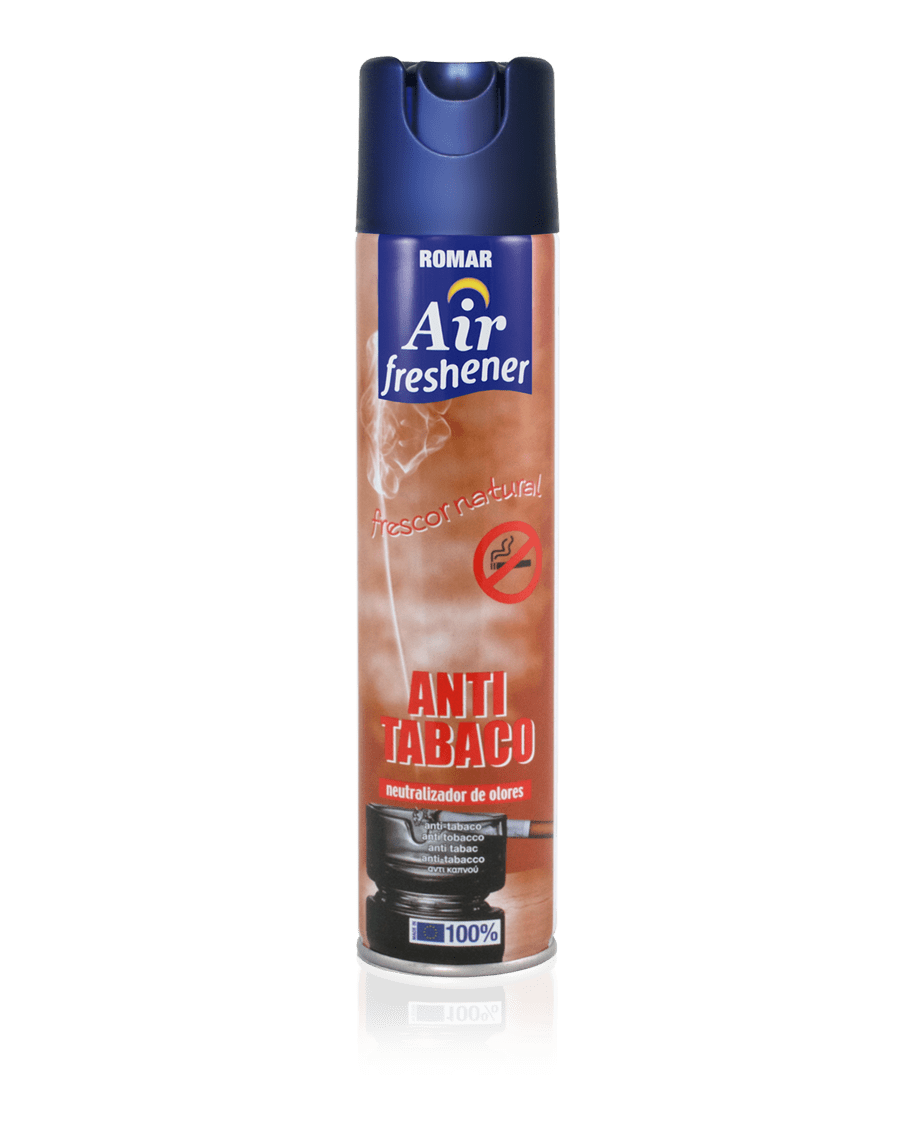 Anti tobacco air freshener spray Quimi Romar