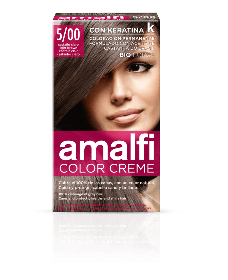 Hair colouring cream 5/00 light brown color creme Quimi Romar