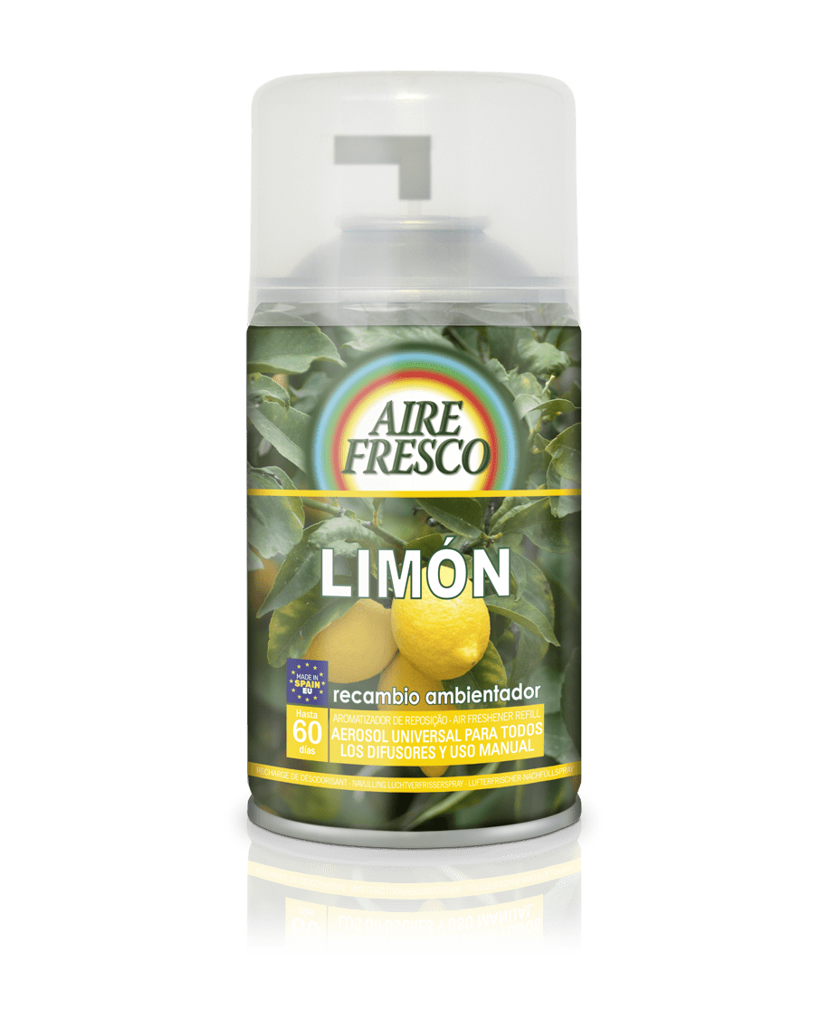 Lemon Automatic Air Freshener Spray Refill Quimi Romar