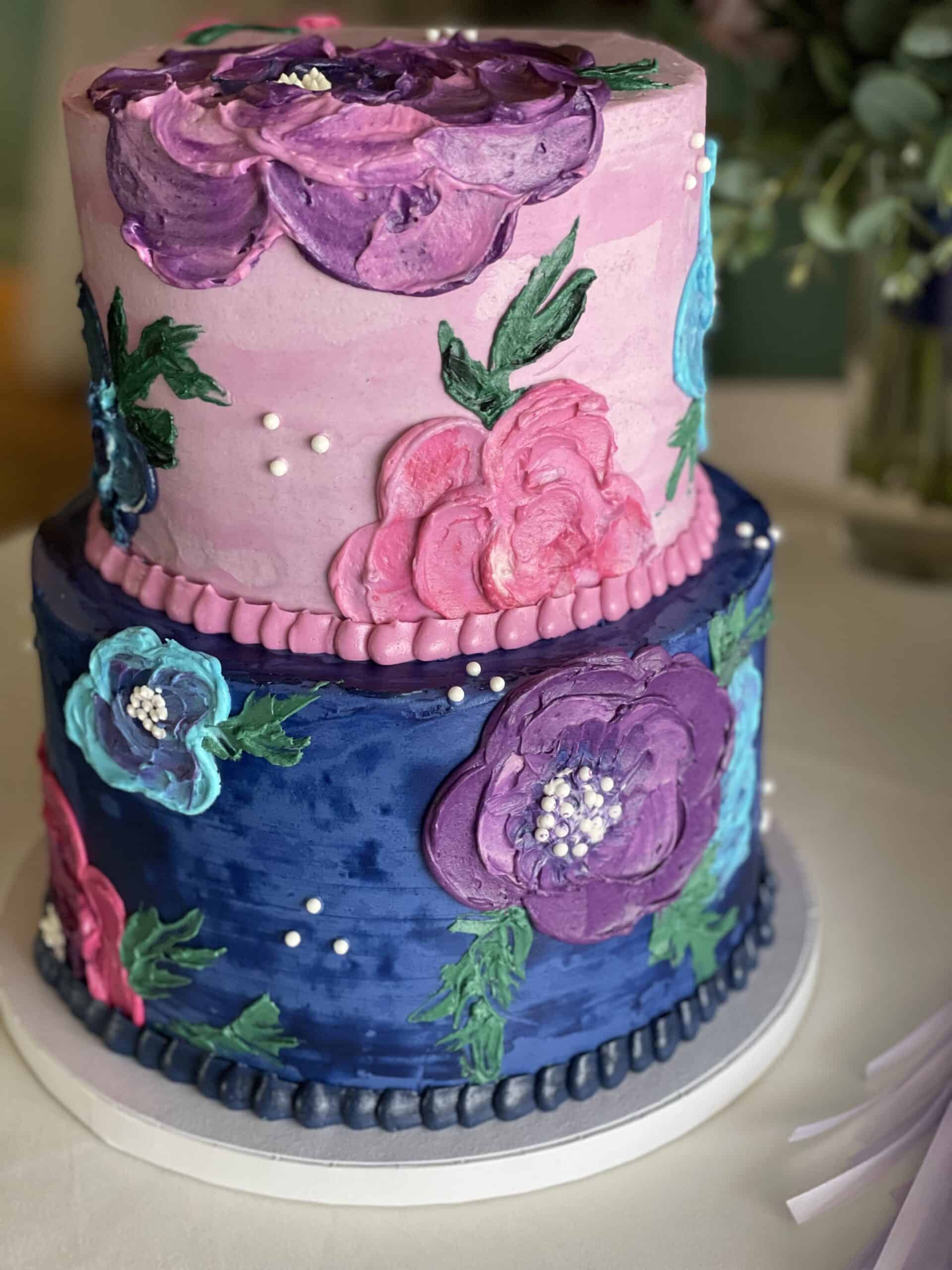 Floral Cakes Quincy Bake Shop