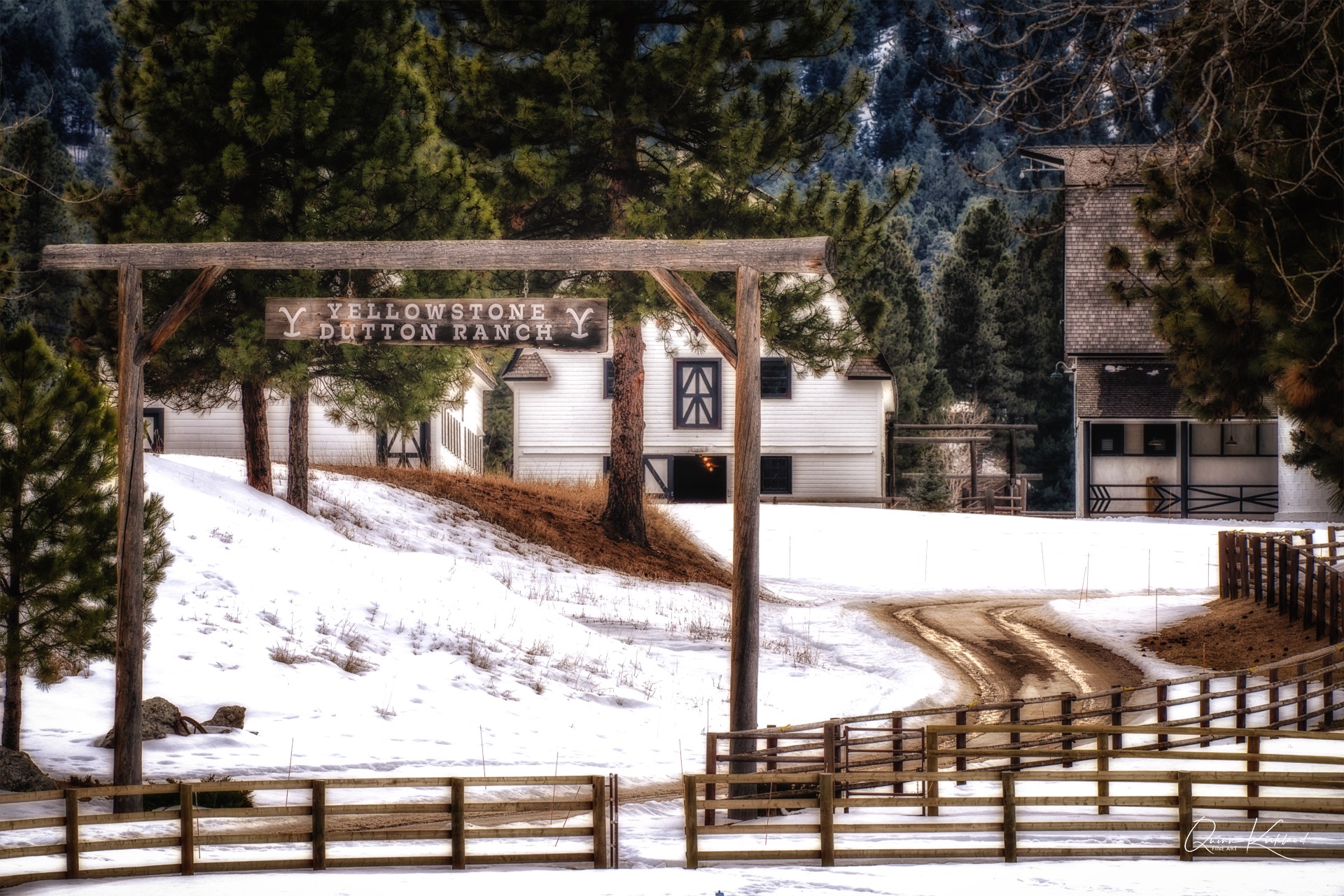 Majestic Bitterroot Valley Quinn Kirkland Fine Art