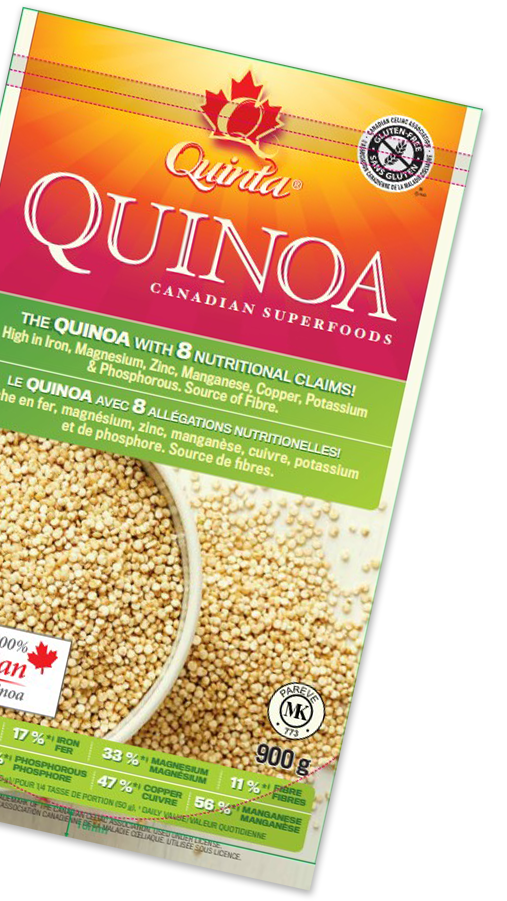 Quinta Quinoa 100 Local Canadian Quinoa