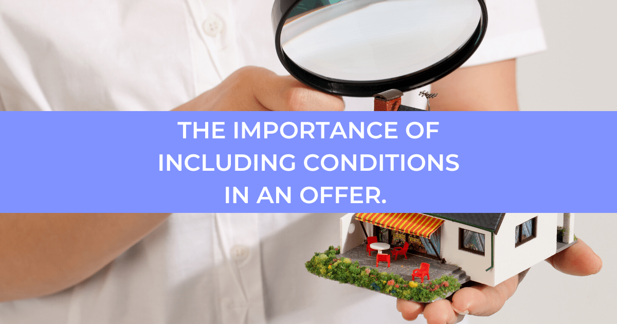 The Importance Of Conditions In A Real Estate Offer Quinte Living