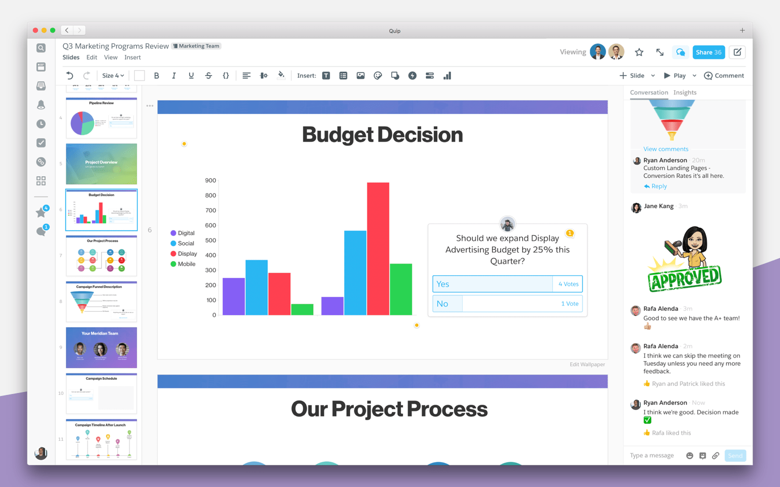 Quip Introducing Quip Slides