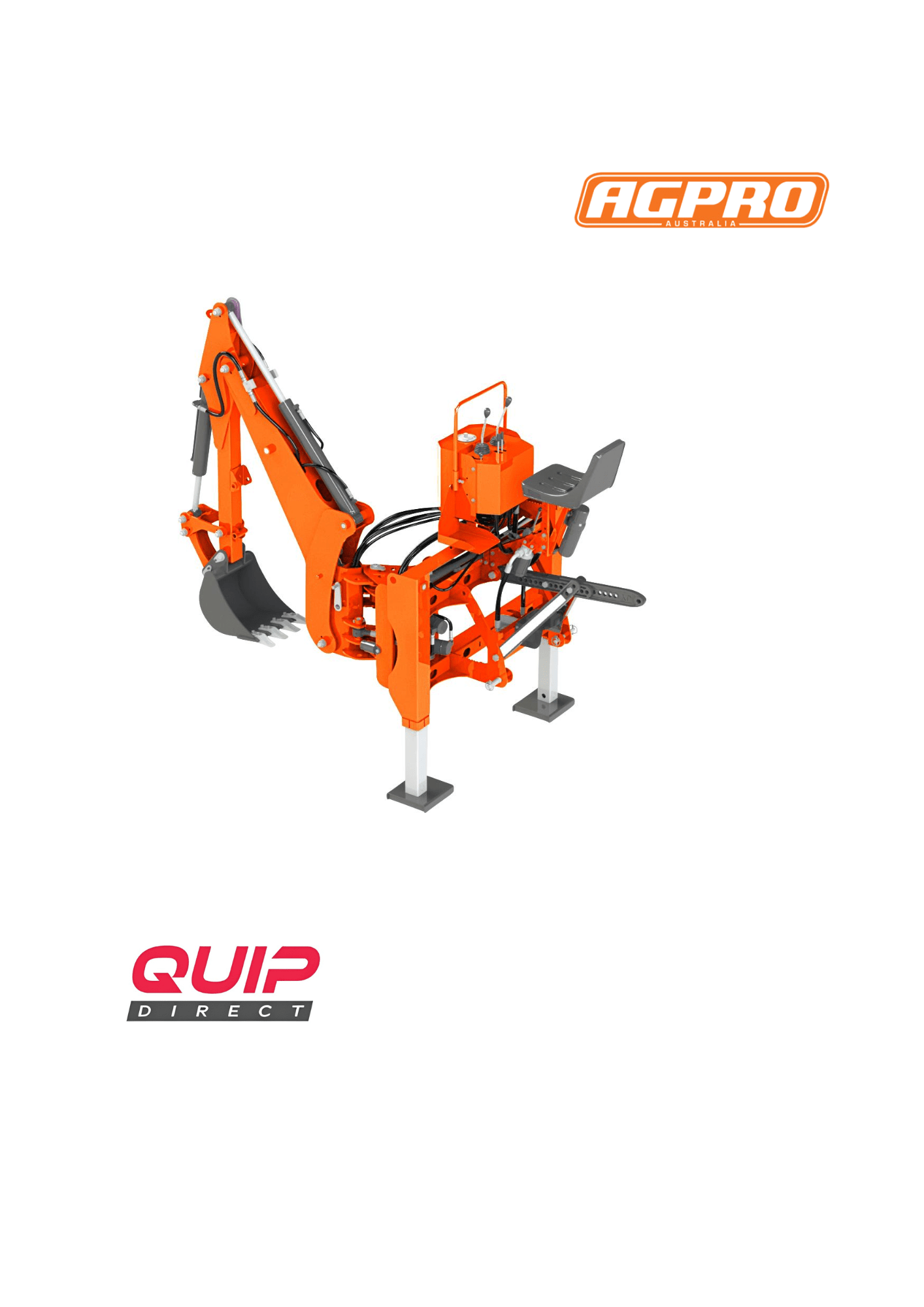 Backhoe Standard, 175AGPRO. Quip Direct