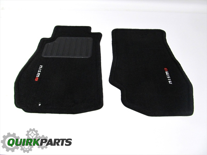 20032005 Nissan Nismo 350Z Black Carpet Front Floor Mats OEM NEW 74902