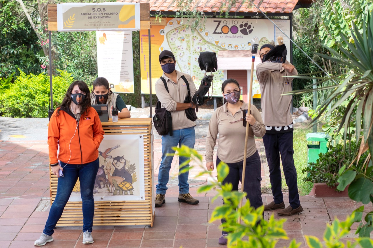 Recorridos virtuales para grupos Zoologico de Quito