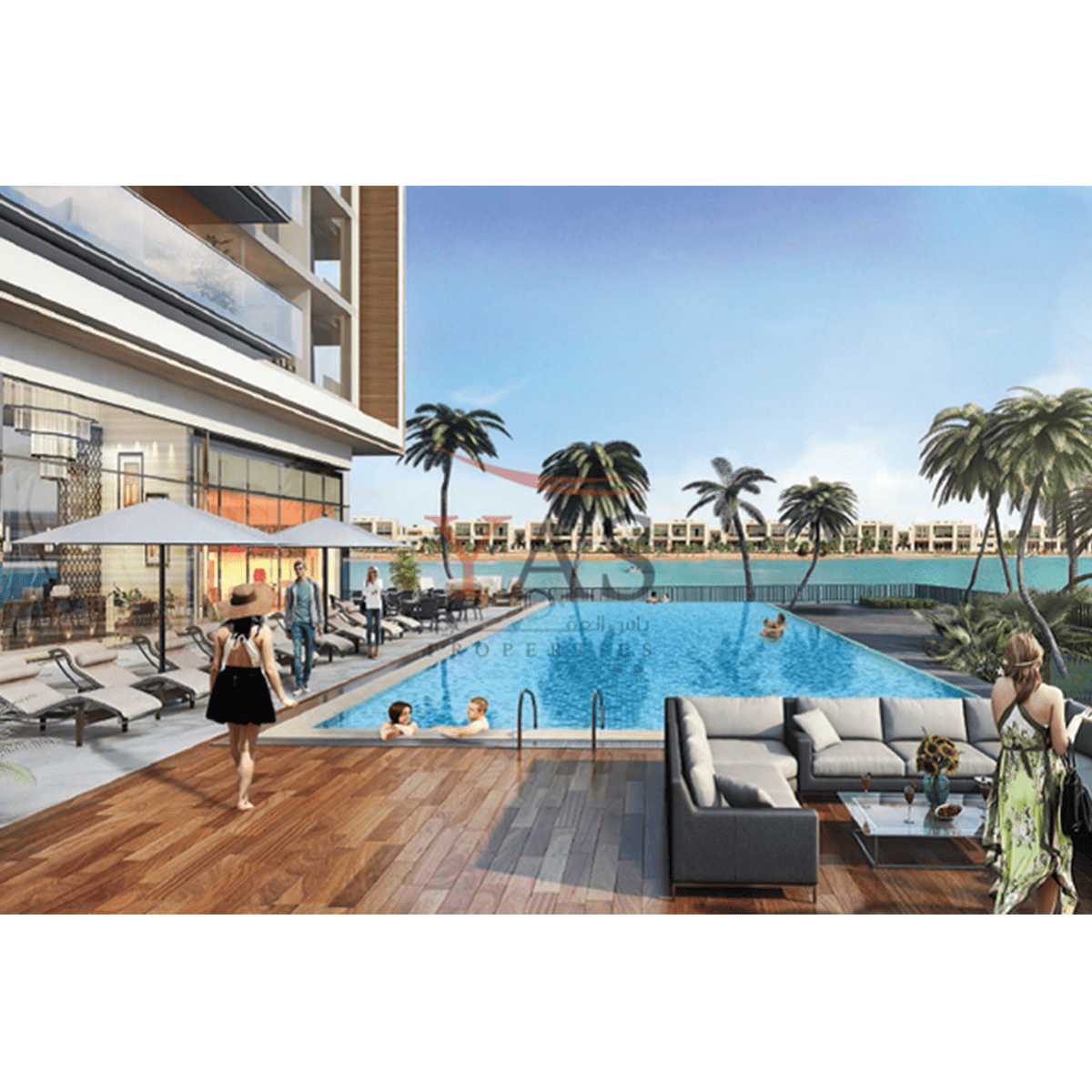 Gateway Residences 1 Bed Mina Al Arab Quixells