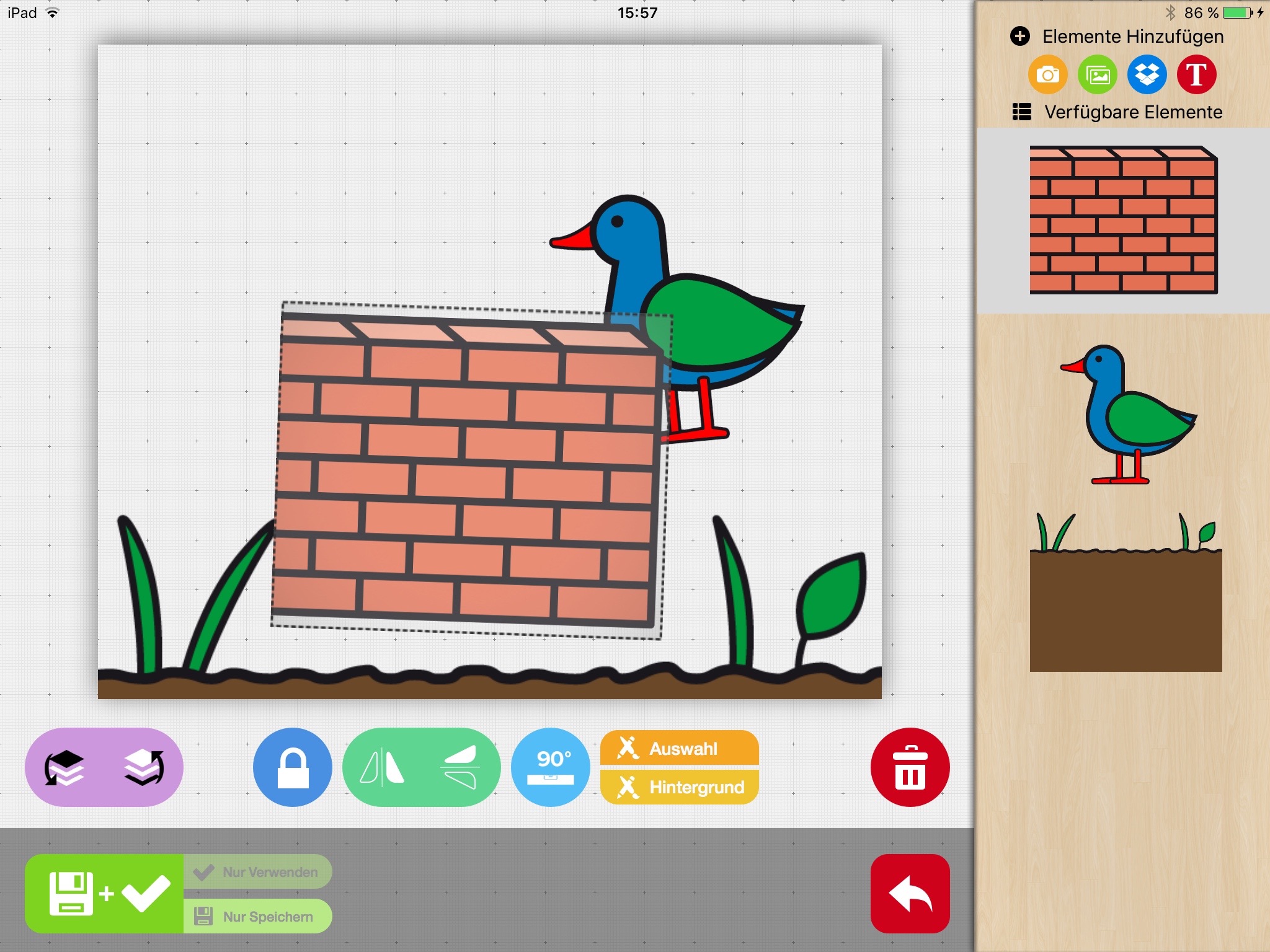 Bilder kombinieren Quizmaker