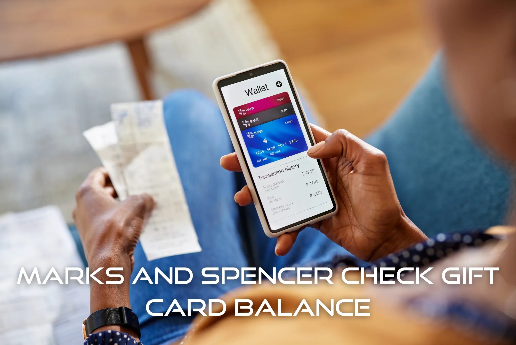 Marks and Spencer Check Gift Card Balance Guide