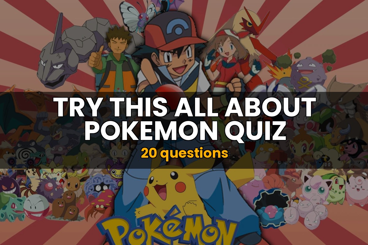 All about Pokemon Quiz | TV Trivia