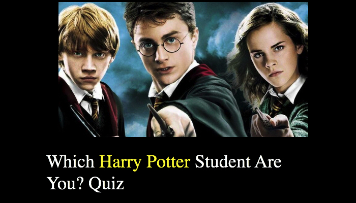 Which Harry Potter Student Are You? Quiz Quiz For Fans