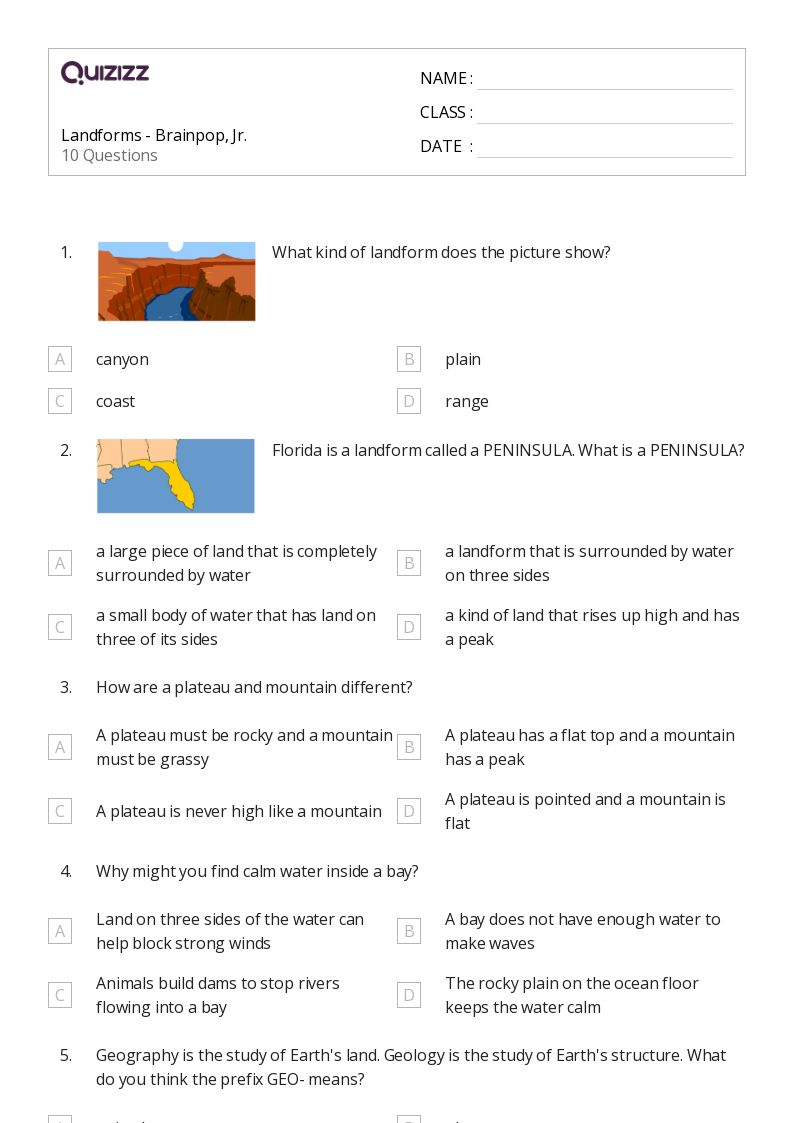 50+ Plants, Animals, and the Earth worksheets for Kindergarten on