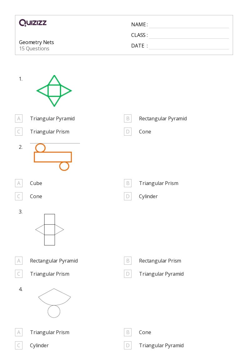 50+ Geometry worksheets for 7th Class on Quizizz Free & Printable