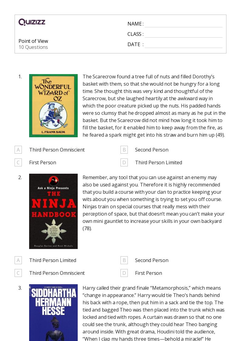 50+ Analyzing Point of View worksheets for Kindergarten on Quizizz