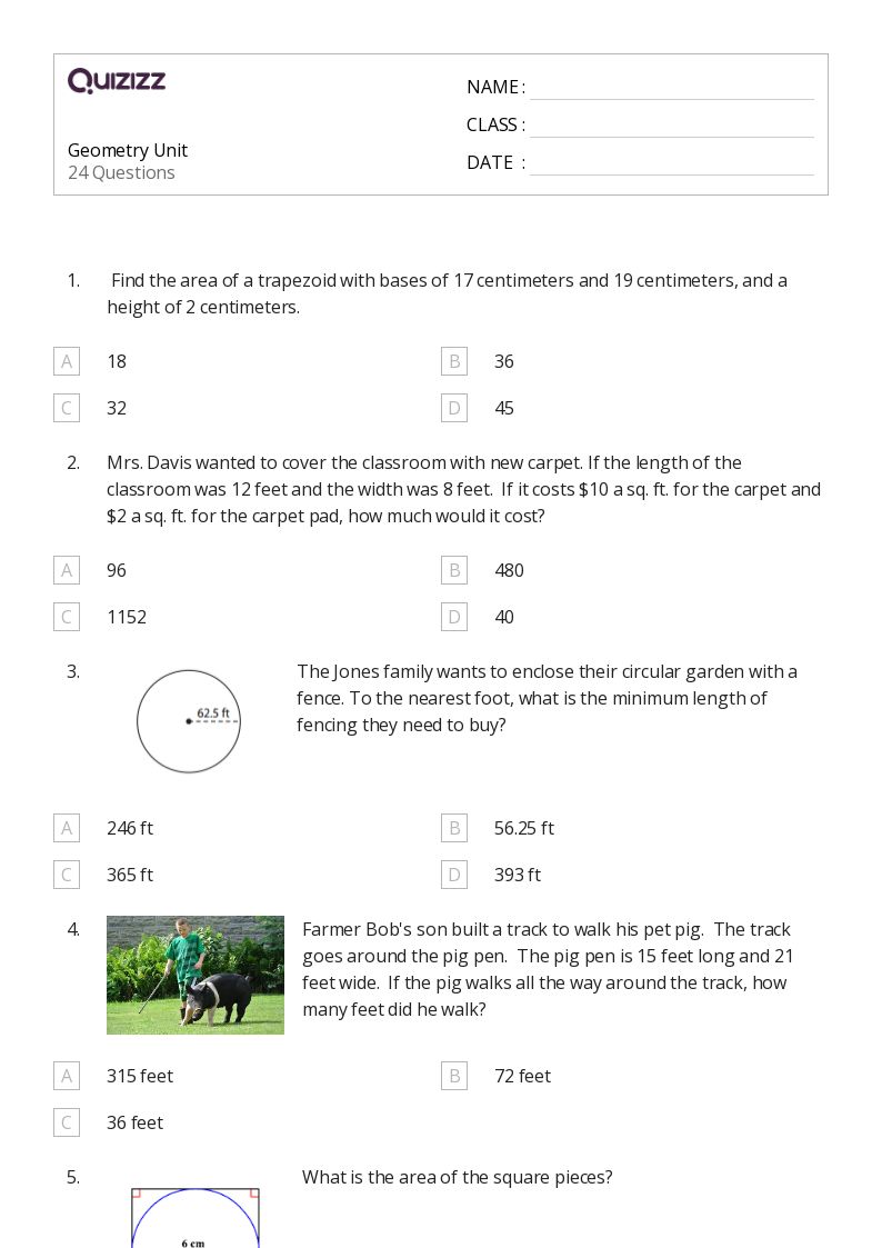 50+ Volume of a Cone worksheets for Kindergarten on Quizizz | Free