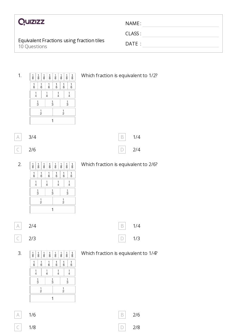 50+ Fractions and Fair Shares worksheets for 3rd Grade on Quizizz