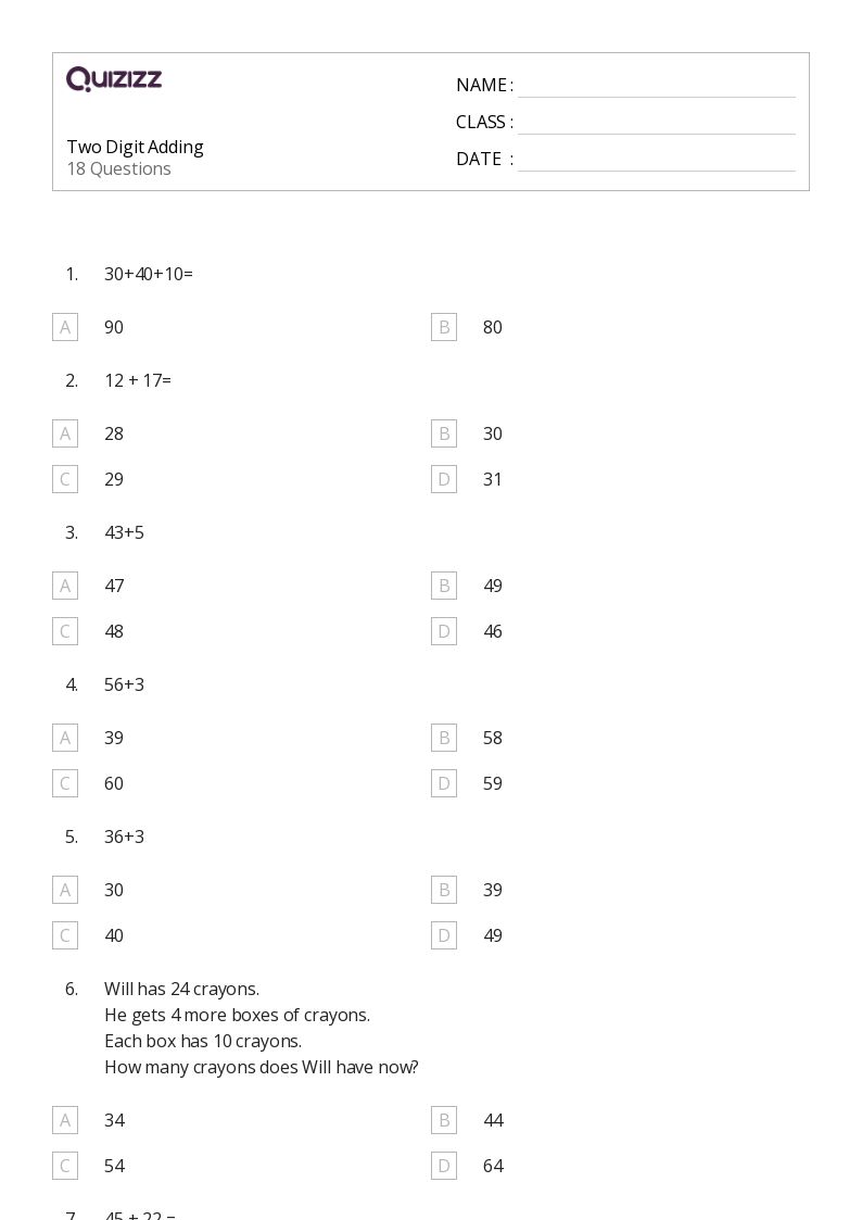 50+ Division with Two-Digit Divisors worksheets on Quizizz | Free