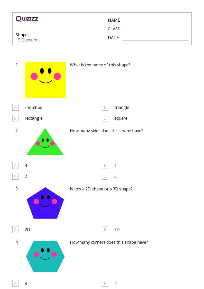 50+ Composing Shapes worksheets for 2nd Grade on Quizizz | Free & Printable