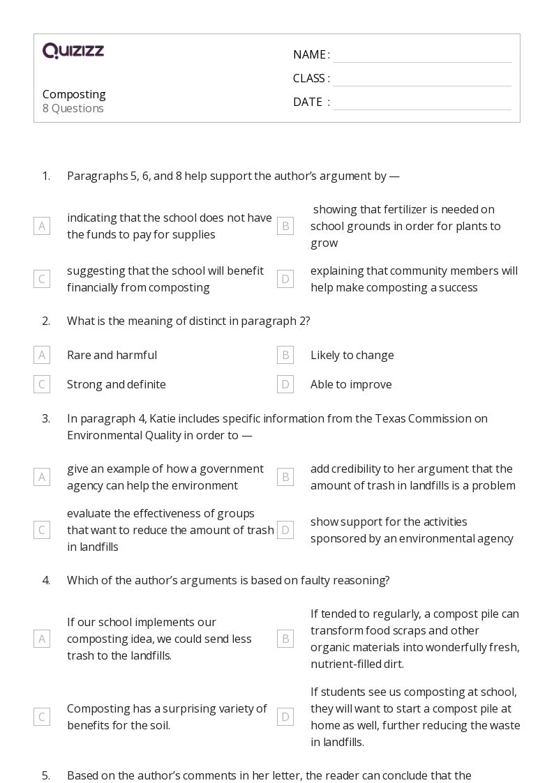 50+ Composing and Numbers worksheets for 6th Grade on