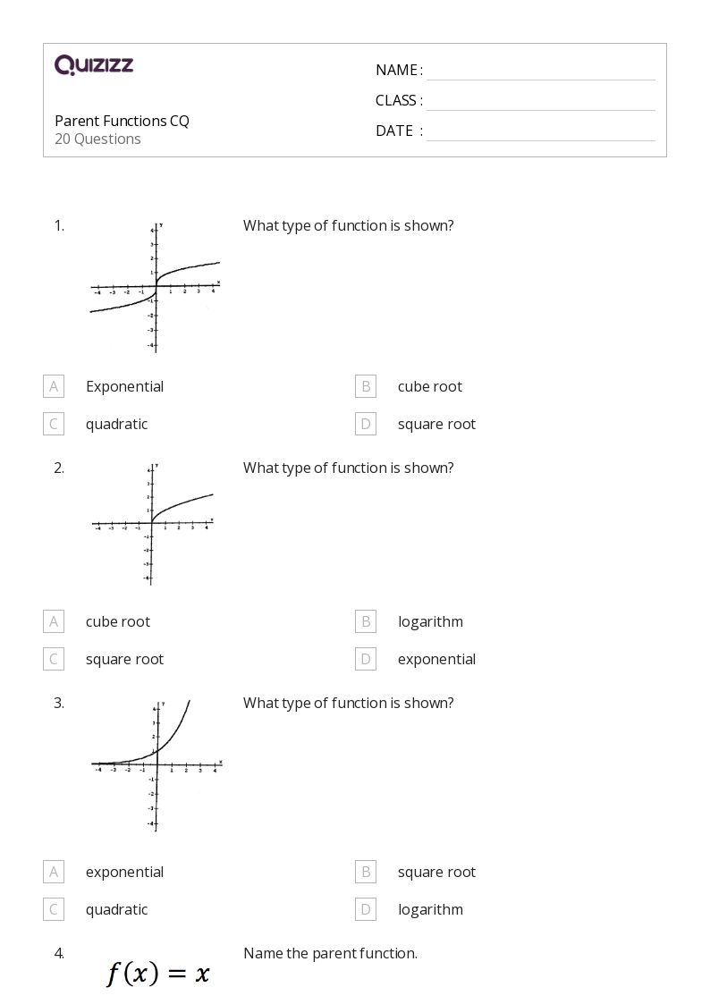 50+ derivatives of logarithmic functions worksheets for 9th Class on