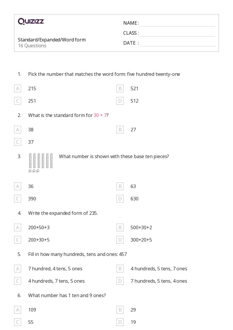 50+ MultiDigit Multiplication and the Standard Algorithm worksheets