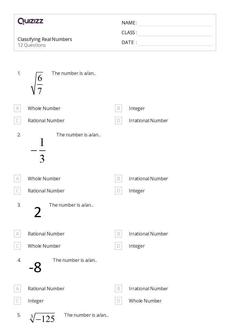 50+ Classifying Shapes worksheets for 8th Class on Quizizz Free & Printable