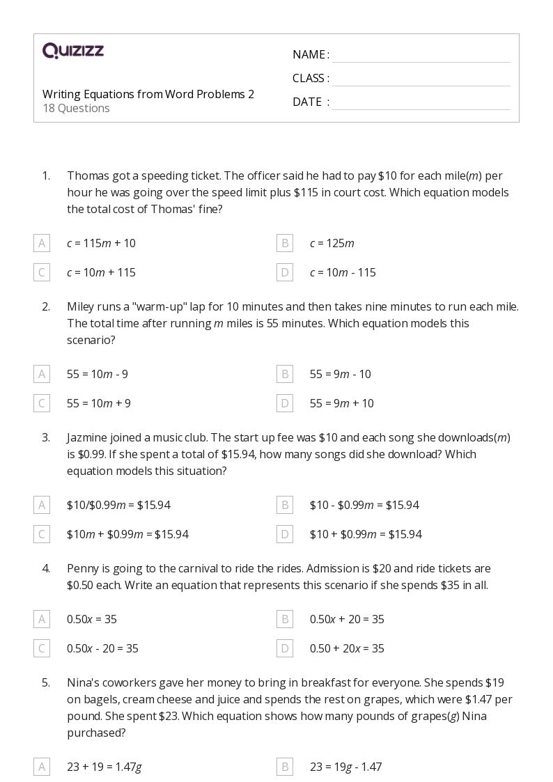 50+ Time Word Problems worksheets for 8th Grade on Quizizz Free & Printable