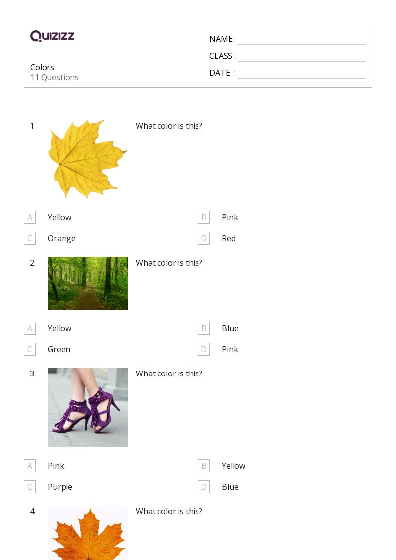 50+ Grade 5 worksheets on Quizizz Free & Printable