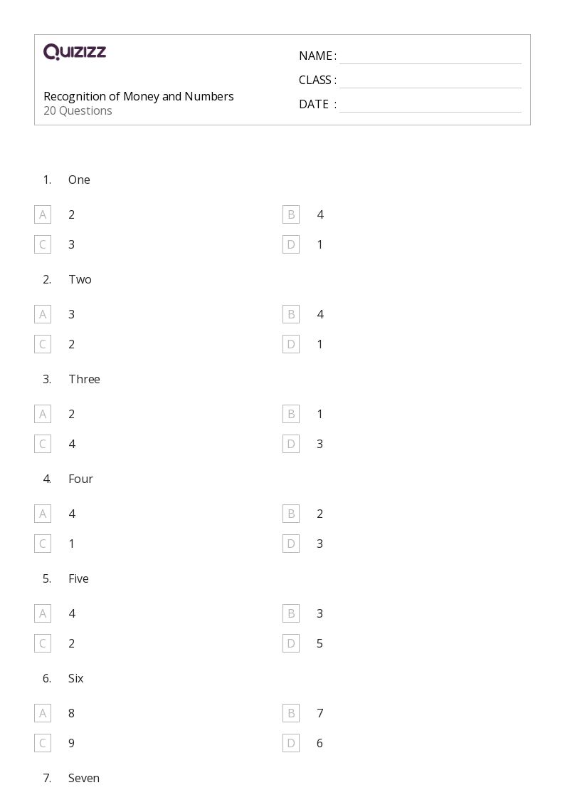 50+ Composing and Numbers worksheets for Kindergarten on Quizizz Free & Printable
