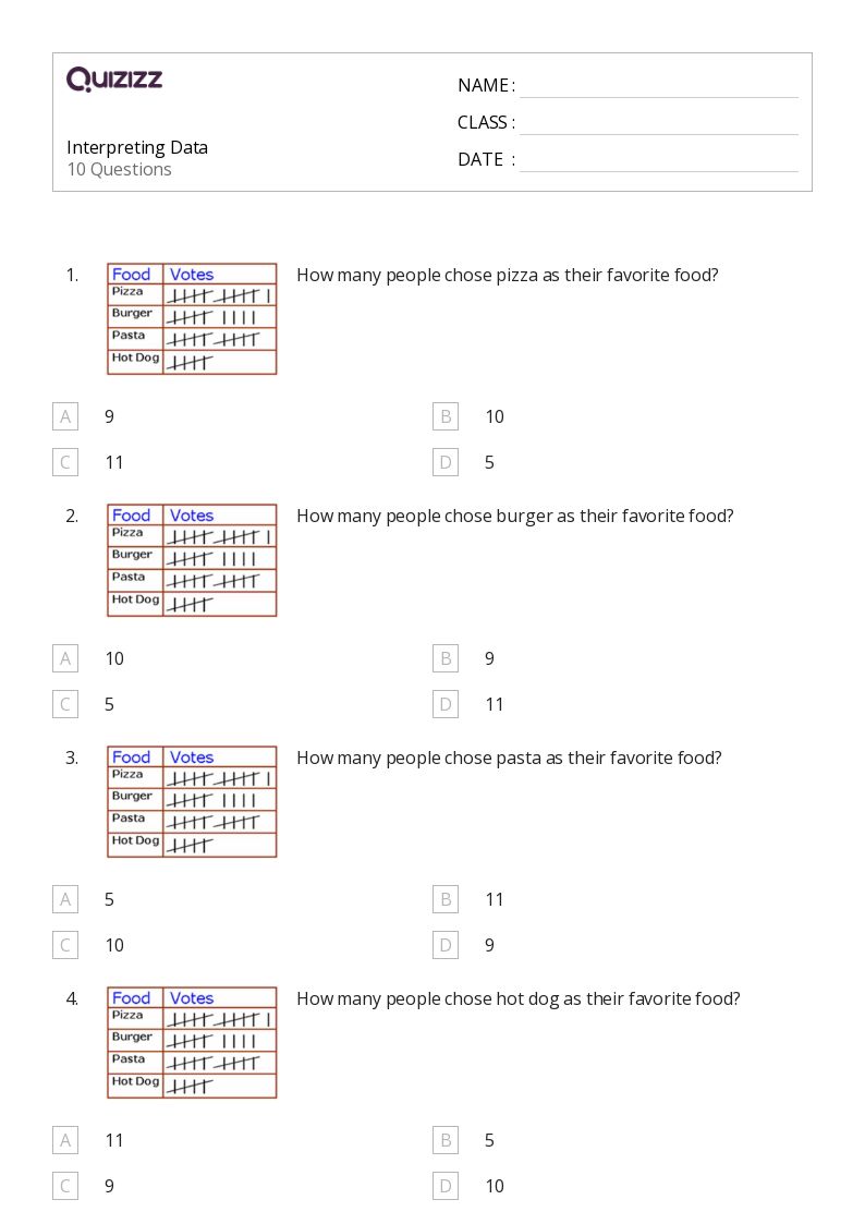 50+ Interpreting Graphs worksheets on Quizizz | Free & Printable