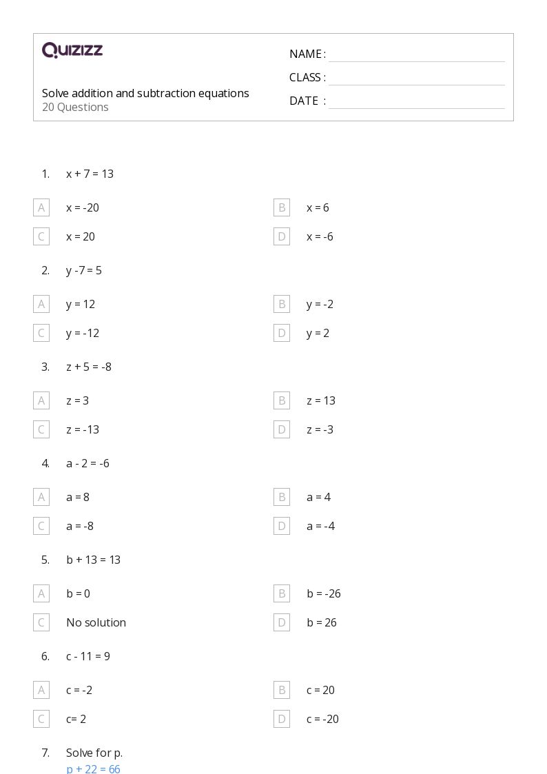 50+ Two-Digit Subtraction and Regrouping worksheets for 7th Grade on