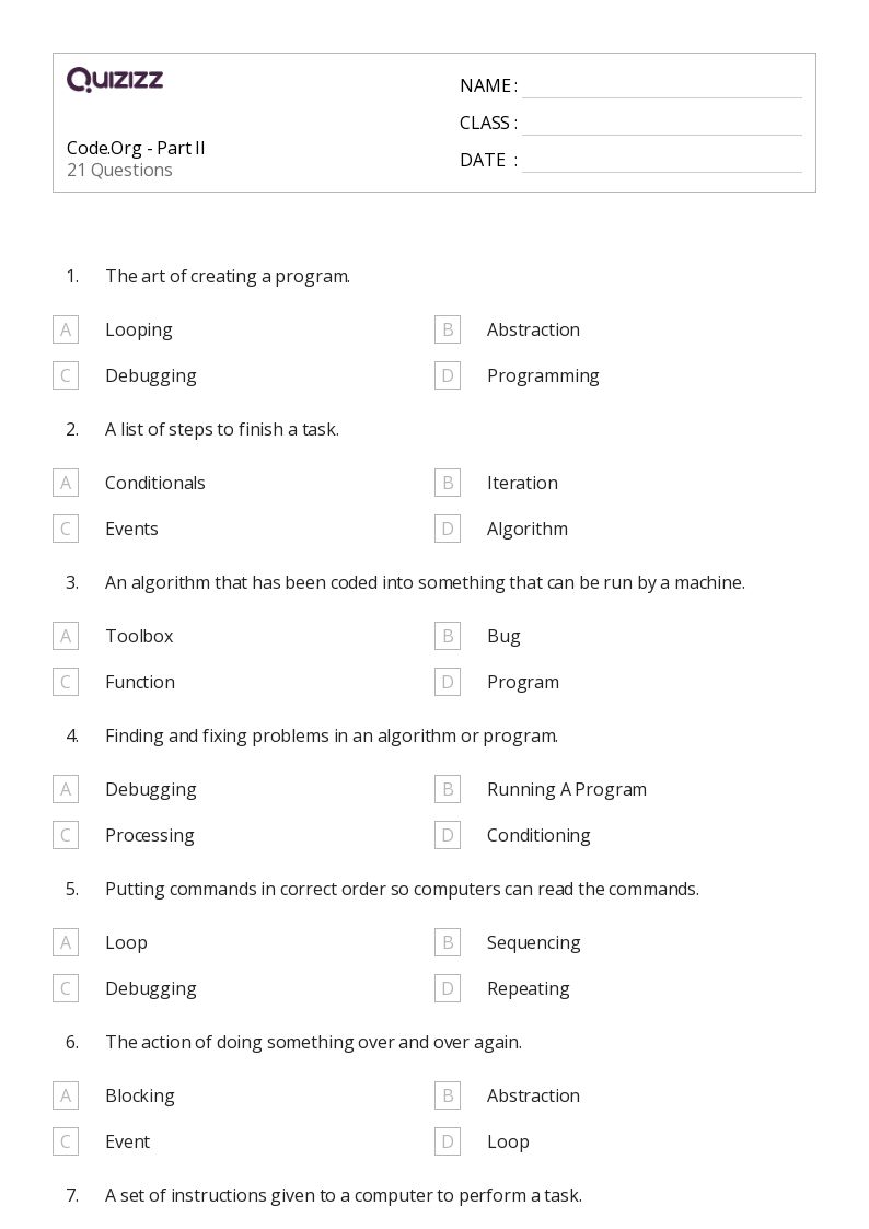 50+ Sequencing Events worksheets for 6th Grade on Quizizz Free & Printable