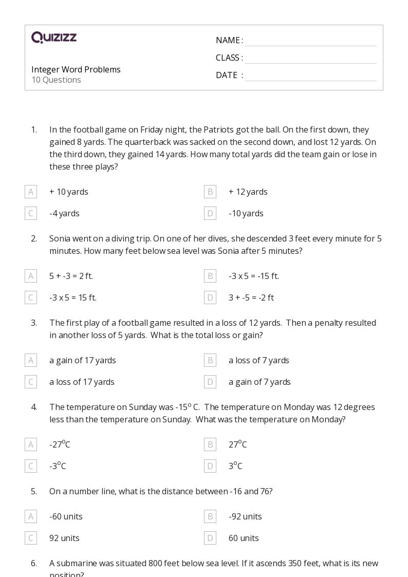 50+ units of temperature worksheets for 7th Grade on Quizizz Free & Printable