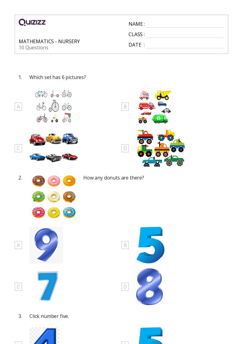 50+ Nursery Rhymes worksheets for Kindergarten on Quizizz Free