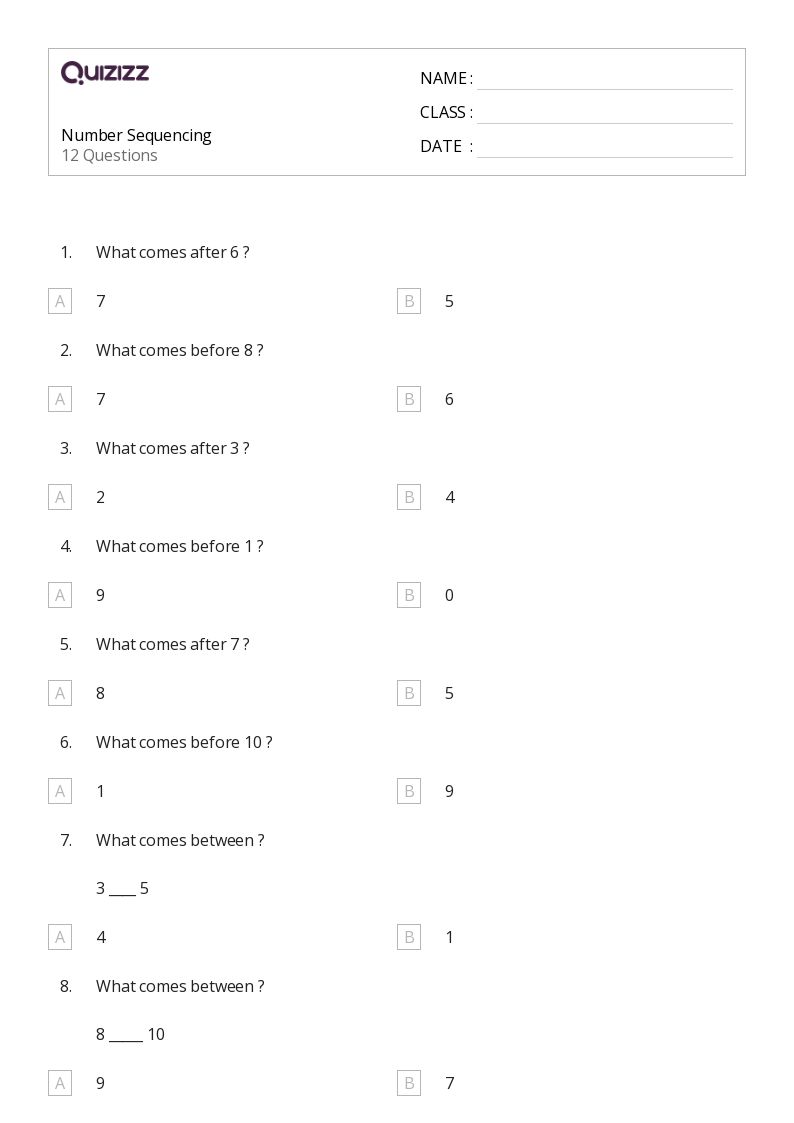 50+ Sequencing Events worksheets for Kindergarten on Quizizz Free & Printable