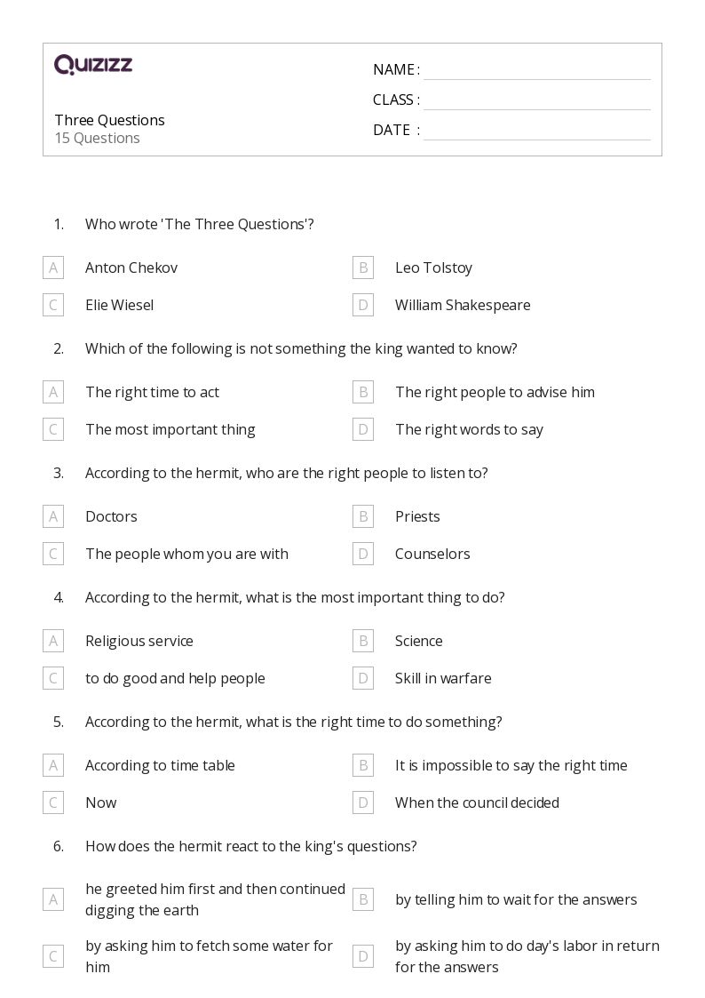 50+ Nonfiction Comprehension Questions worksheets for 8th Class on Quizizz Free & Printable
