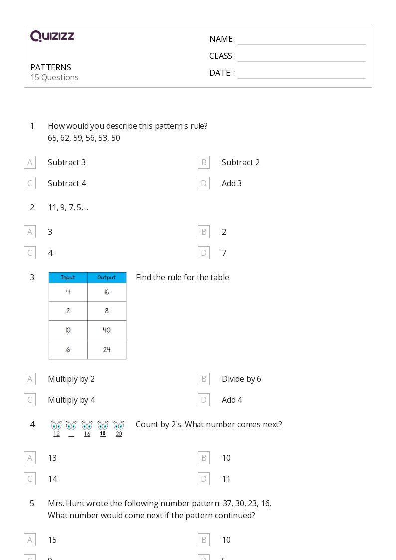50+ Spelling Patterns worksheets for 4th Class on Quizizz | Free