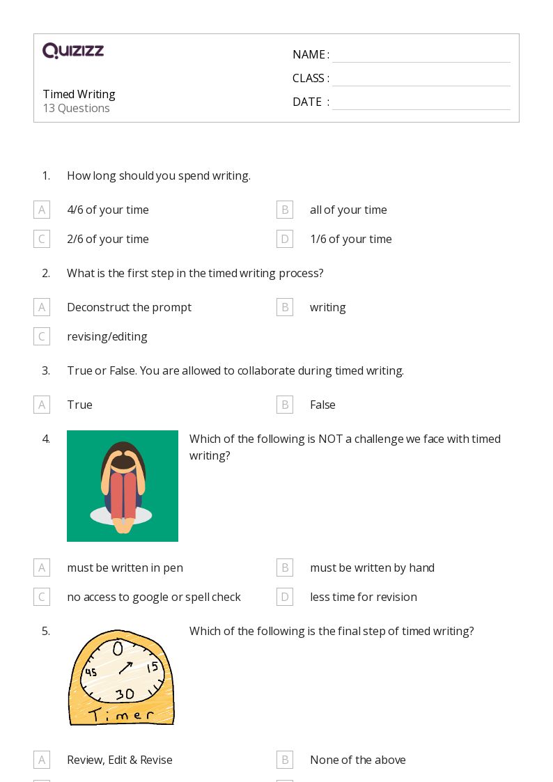 50+ Editing worksheets for 8th Grade on Quizizz Free & Printable