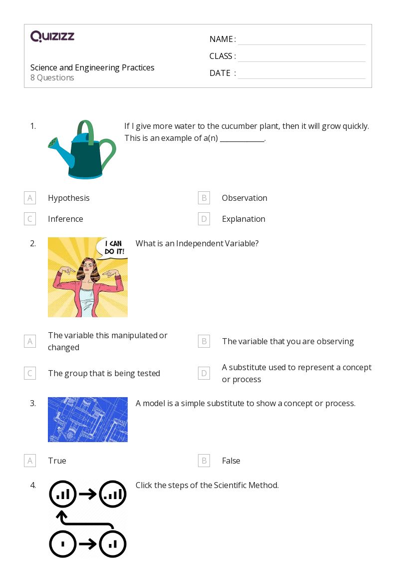 50+ Science worksheets for 8th Grade on Quizizz Free & Printable