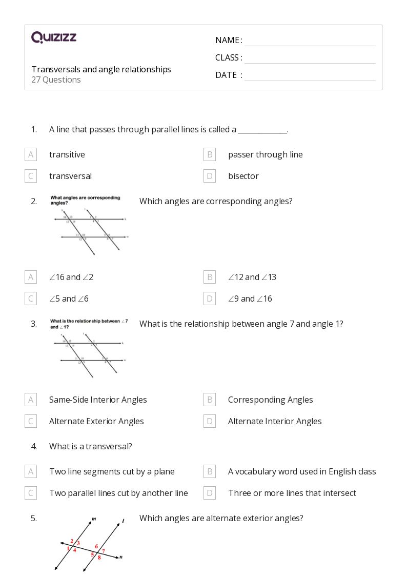 50+ angle side relationships in triangles worksheets for 12th Grade on Quizizz Free & Printable