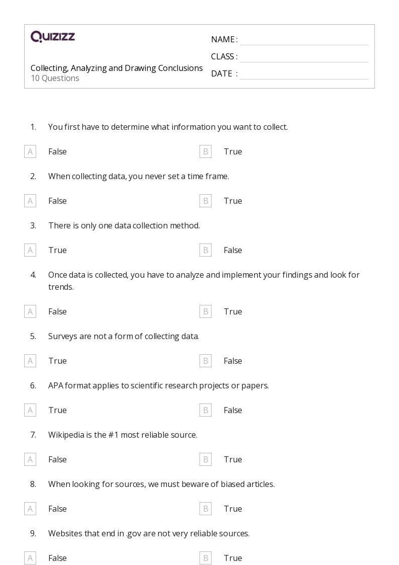 50+ Making Inferences and Drawing Conclusions worksheets on Quizizz